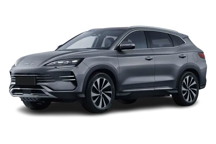 Silver electric SUV — BYD short term subscription deals