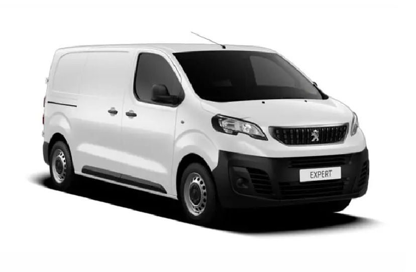 Electric panel van on a short term subscription