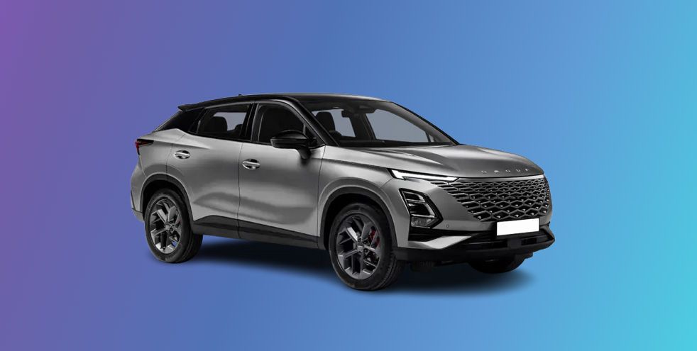 Red MG SUV parked in autumn woodland — short term car leasing versus buying